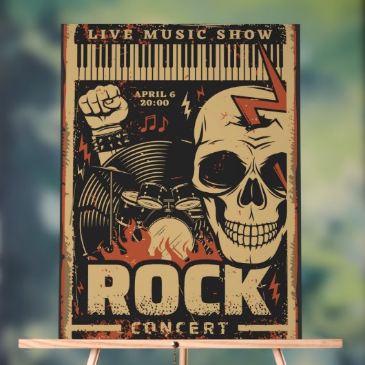 Bandenproef Acryl Bord (Neutraal)