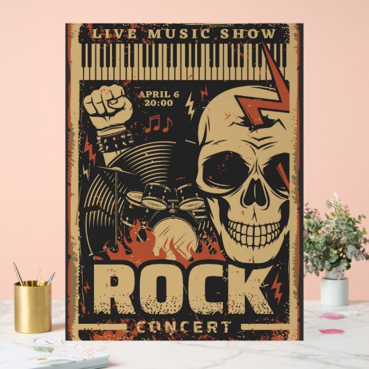 Bandenproef Acryl Bord (Huwelijk)