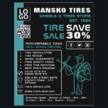 Bandenreparatie Logo, Tyre/Tyre Specialist Shop Flyer<br><div class="desc">Tyre Repair Logo,  Tyre/Tyre Specialist Shop Adverteren Flyer door The Visitekaartje Store.</div>