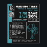 Bandenreparatie Logo, Tyre/Tyre Specialist Shop Flyer<br><div class="desc">Tyre Repair Logo,  Tyre/Tyre Specialist Shop Adverteren Flyer door The Visitekaartje Store.</div>