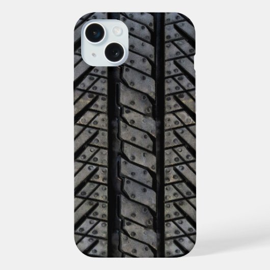 Bandenrubberdraad automobieltextiel iPhone hoesje (Achterkant)