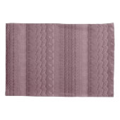 Bandensporen van auto's op doorkniproze kussensloop (Achterkant)