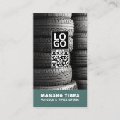 Bandenstapelontwerp, Tyre/Tyre Specialist Visitekaartje (Voorkant)