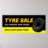 Bandenverkoop Aangepast Poster (Voorkant)