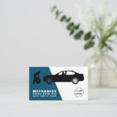 Bandenwissel, automatische mechanisme en reparatie visitekaartje (Staand voorkant)