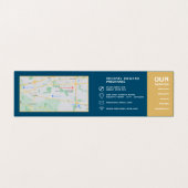 Bandenwisseling, automatisch mechanisme en reparat visitekaartje (Binnenkant ongevouwen)