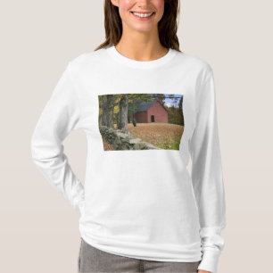 Bandenzwengel langs een weg in Zuid-Vermont, T-shirt