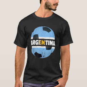 Bandera Argentinië Voetbal Baln Ftbol Arge T-shirt