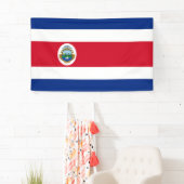 Bandera de Costa Rica - Vlag van Costa Rica  Spandoek (Insitu)