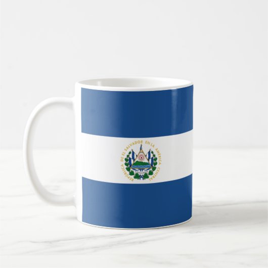Bandera de El Salvador Koffiemok (Links)