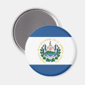 Bandera de El Salvador Magnet (Voorkant / Achterkant)