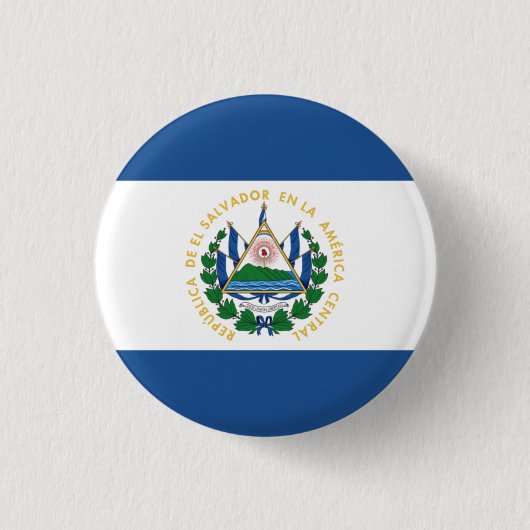 Bandera de El Salvador Ronde Button 3,2 Cm (Voorkant)