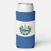 Bandera de El Salvador Seltzer Blikjeskoeler (Seltzer Voorkant)