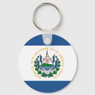 Bandera de El Salvador Sleutelhanger