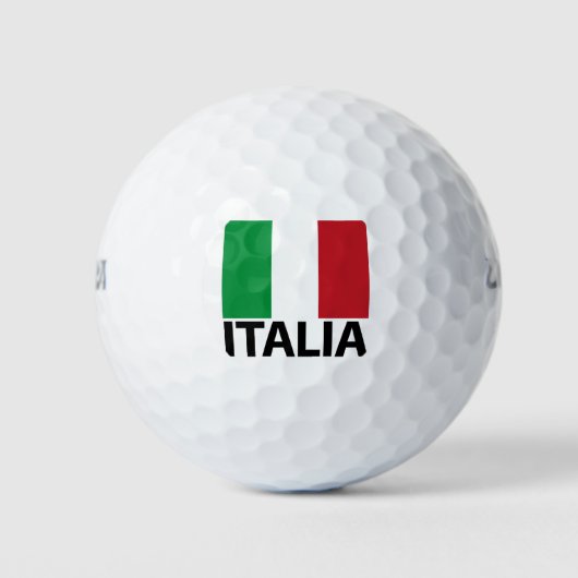 Bandera de Italia-Souvenir Golfballen (Voorkant)