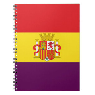 Bandera de la República Española Notitieboek