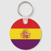 Bandera de la República Española Sleutelhanger (Voorkant)
