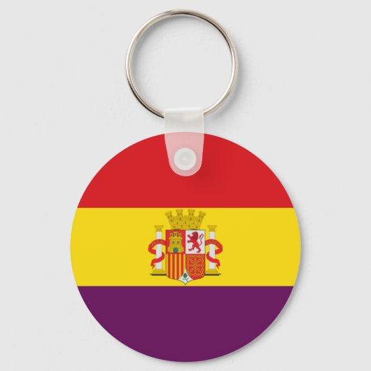 Bandera de la República Española Sleutelhanger (Voorkant)