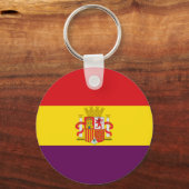 Bandera de la República Española Sleutelhanger (Voorkant)