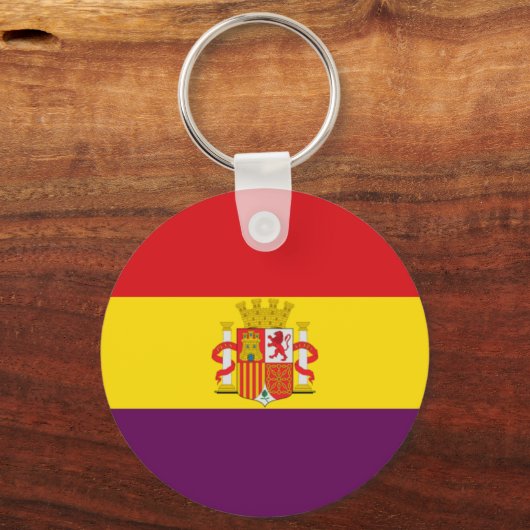 Bandera de la República Española Sleutelhanger (Voorkant)