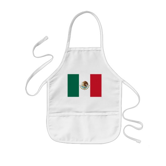 Bandera de Mexico National flag Mexicanos Kinder Schort (Voorkant)