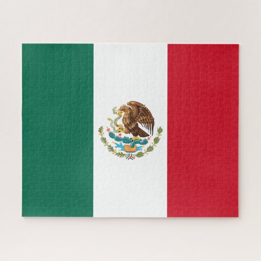 Bandera de Mexico National flag Mexicanos Legpuzzel (Horizontaal)