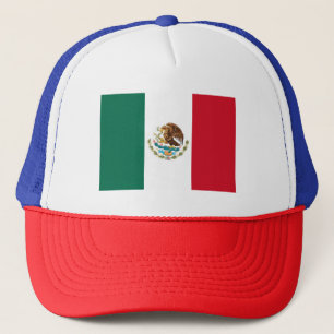 Bandera de Mexico National flag Mexicanos Trucker Pet