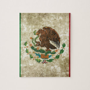Bandera de México - Vlag van Mexico Legpuzzel