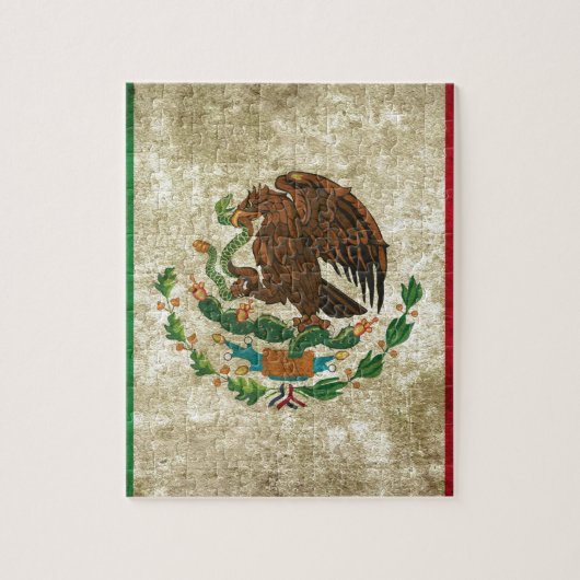 Bandera de México - Vlag van Mexico Legpuzzel (Verticaal)