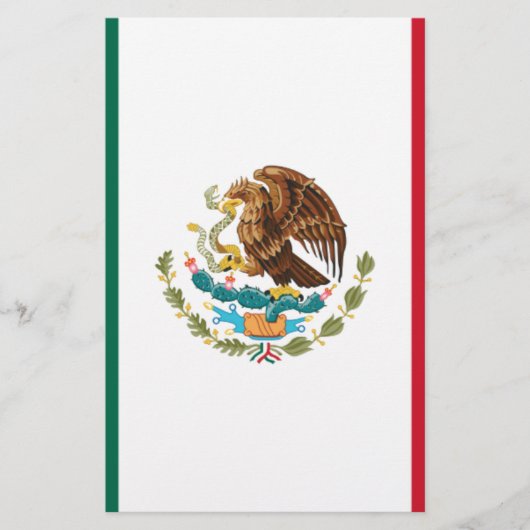 Bandera de México - Vlag van Mexico - Mexicaanse v Briefpapier (Voorkant)