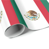 Bandera de México - Vlag van Mexico - Mexicaanse v Cadeaupapier (Rol Hoek)