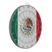 Bandera de México - Vlag van Mexico - Mexicaanse v Dartbord (Voorkant Links)