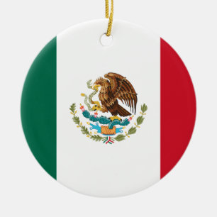 Bandera de México - Vlag van Mexico - Mexicaanse v Keramisch Ornament