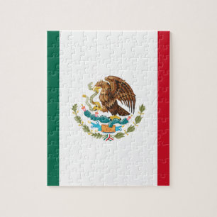 Bandera de México - Vlag van Mexico - Mexicaanse v Legpuzzel