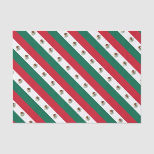 Bandera de México - Vlag van Mexico - Mexicaanse v Tissuepapier (Voorkant)