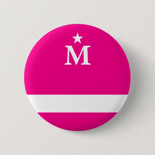 Bandera de Moderdonia Ronde Button 5,7 Cm (Voorkant)