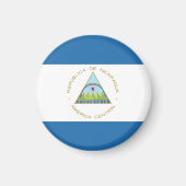 Bandera de Nicaragua Magneet (Voorkant)