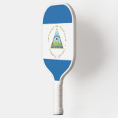 Bandera de Nicaragua Pickleball Paddle (Links)