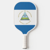 Bandera de Nicaragua Pickleball Paddle (Achterkant)