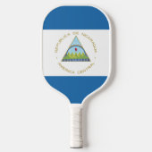 Bandera de Nicaragua Pickleball Paddle (Voorkant)