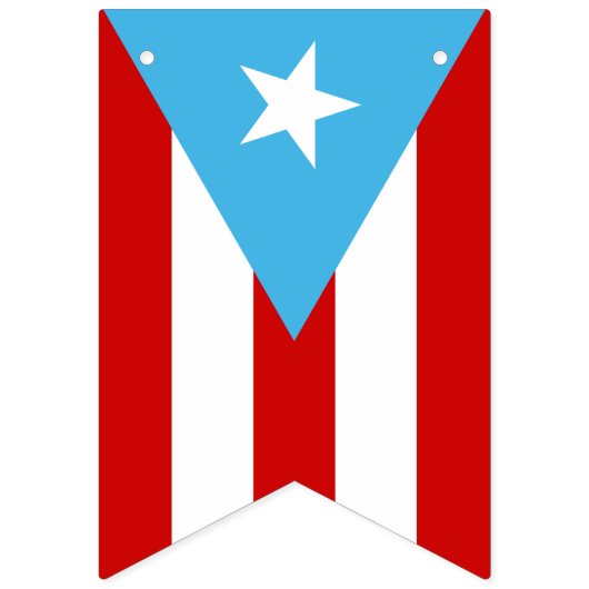 Bandera de Puerto Rico Azul Celeste Vlaggetjes (Tweede vlag)