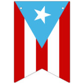 Bandera de Puerto Rico Azul Celeste Vlaggetjes (Derde vlag)