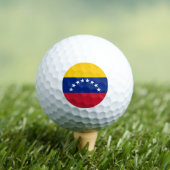 Bandera de Venezuela  Golfballen (Insitu Shirt)