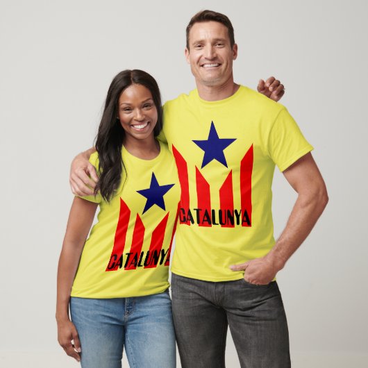 Bandera Estelada Catalana T-shirt (Unisex)