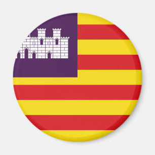 Bandera Islas Baleares - Flag Balearen Magneet