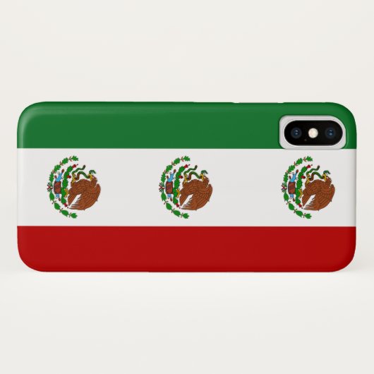 Bandera Mexicana Case-Mate iPhone Case (Achterkant (horizontaal))