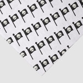 Bandera Pirata Tissuepapier (Detail)