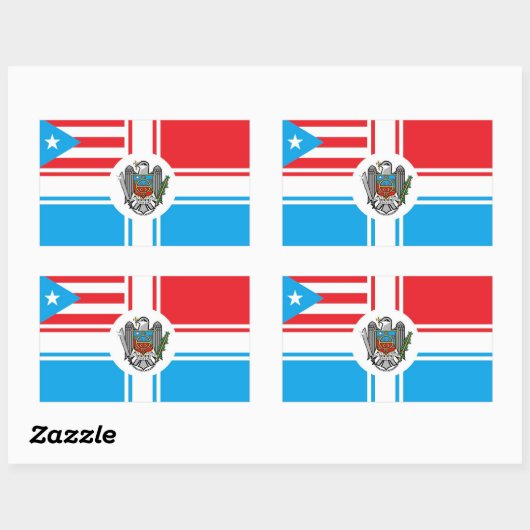 Bandera Pitirre-Puerto Rico Flag Sticker (Vel)