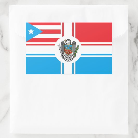 Bandera Pitirre-Puerto Rico Flag Sticker (Tas)