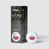 Bandera Poland Texan Golfballen (Verpakking)